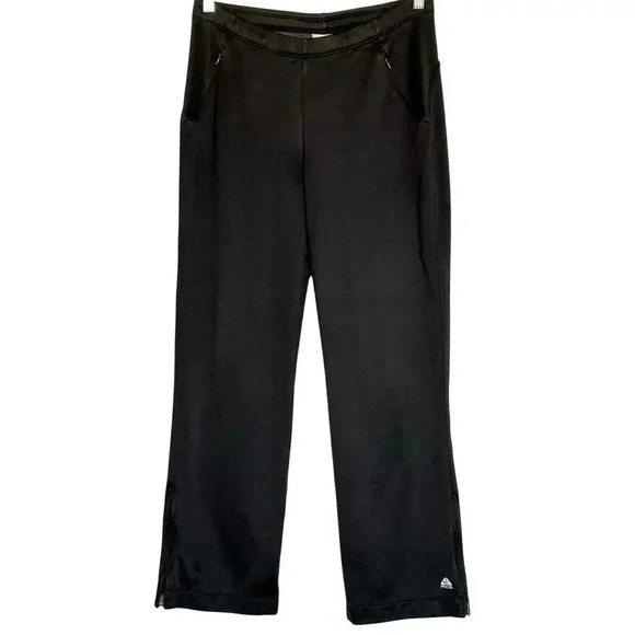 NIKE ACG Womens Black Track Pants Ankle Zips Size M - Picture 1 of 10